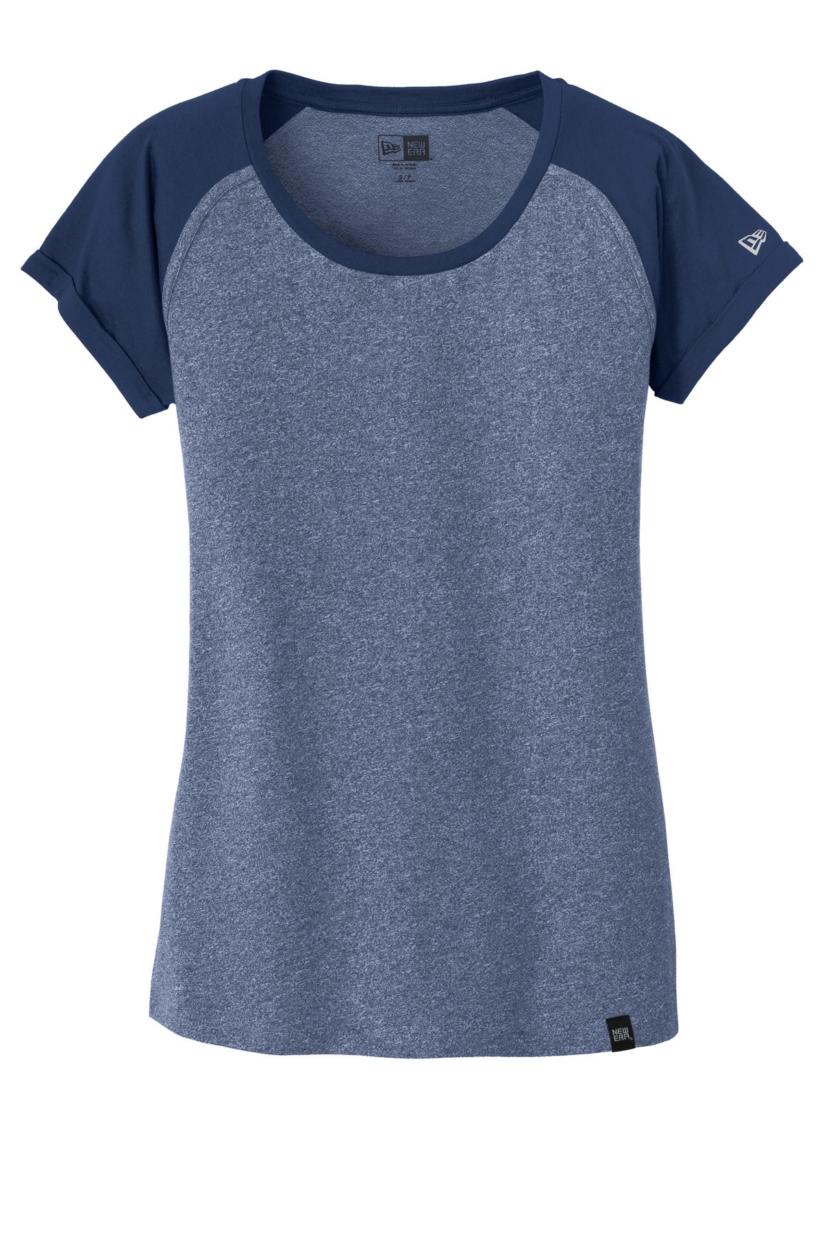 New Era Women's Heritage Blend Varsity Tee. LNEA107