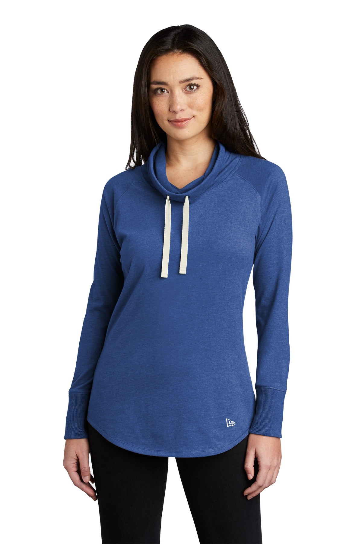 SanMar LNEA123_royalheather_model_front_082019.jpg