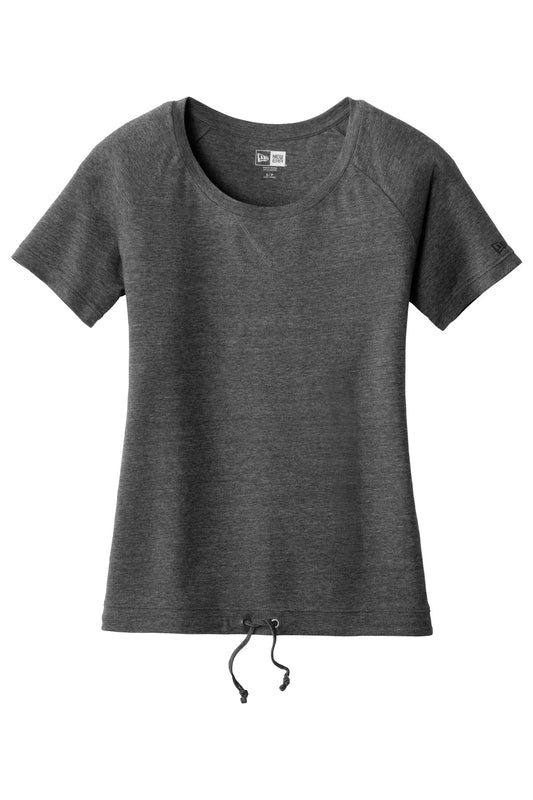 New Era Women's Tri-Blend Performance Cinch Tee. LNEA133