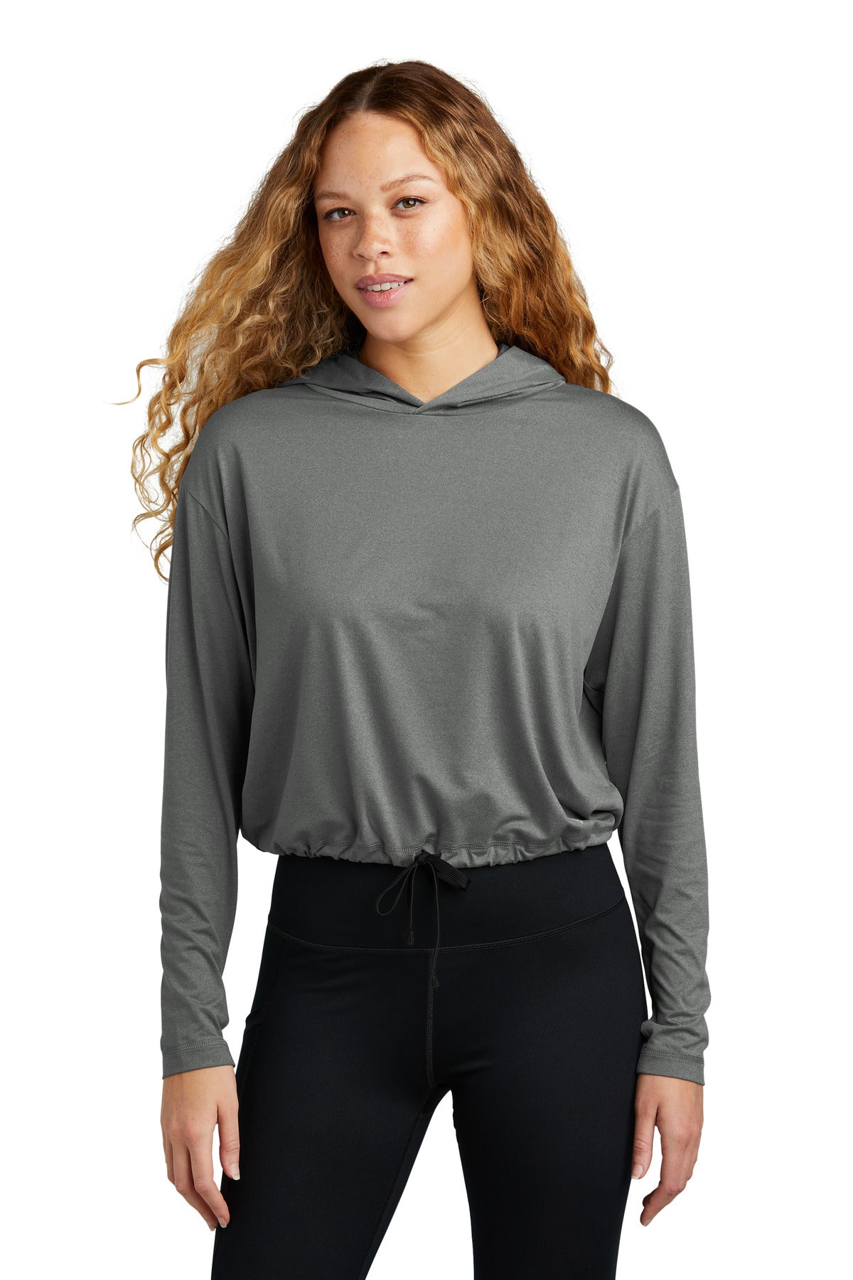 SanMar LNEA229_shadowgreyheather_model_front.jpg