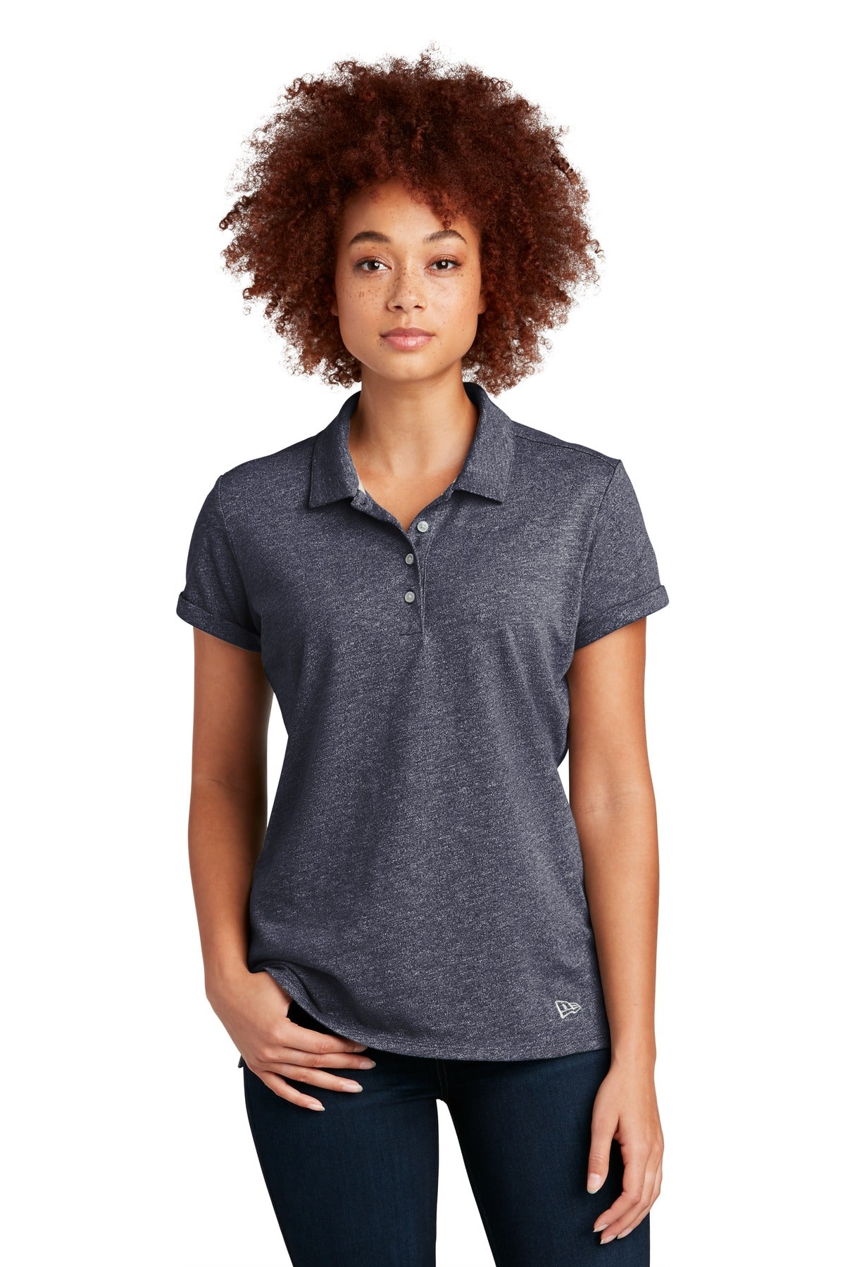 SanMar LNEA301_truenavytwist_model_front_112019.jpg