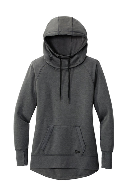 New Era Women's Tri-Blend Fleece Pullover Hoodie. LNEA510