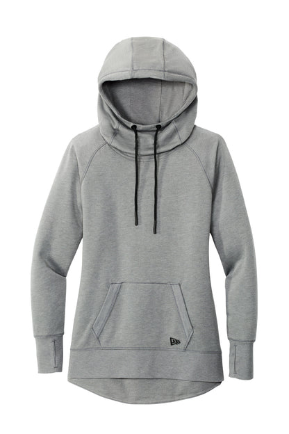 New Era Women's Tri-Blend Fleece Pullover Hoodie. LNEA510