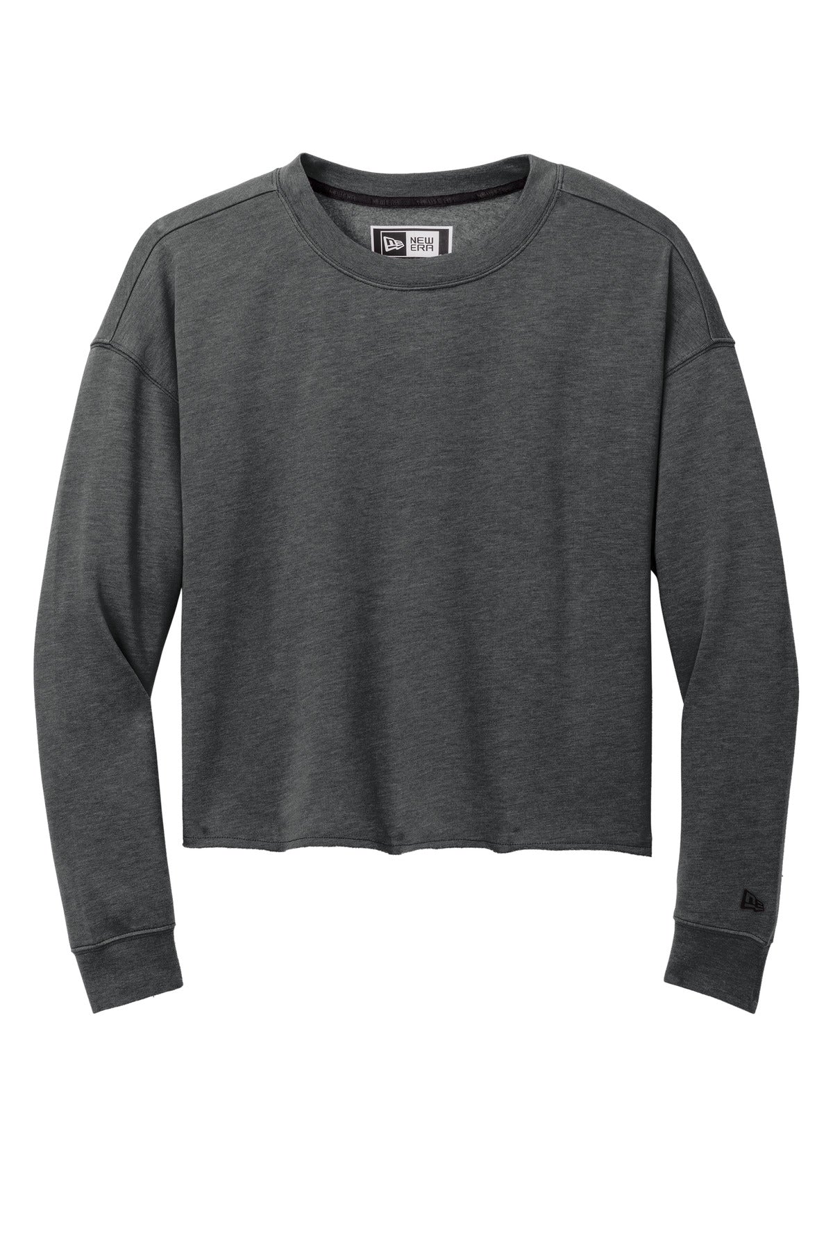 New Era Women's Tri-Blend Fleece Crop Crew LNEA514