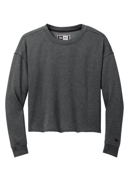 New Era Women's Tri-Blend Fleece Crop Crew LNEA514