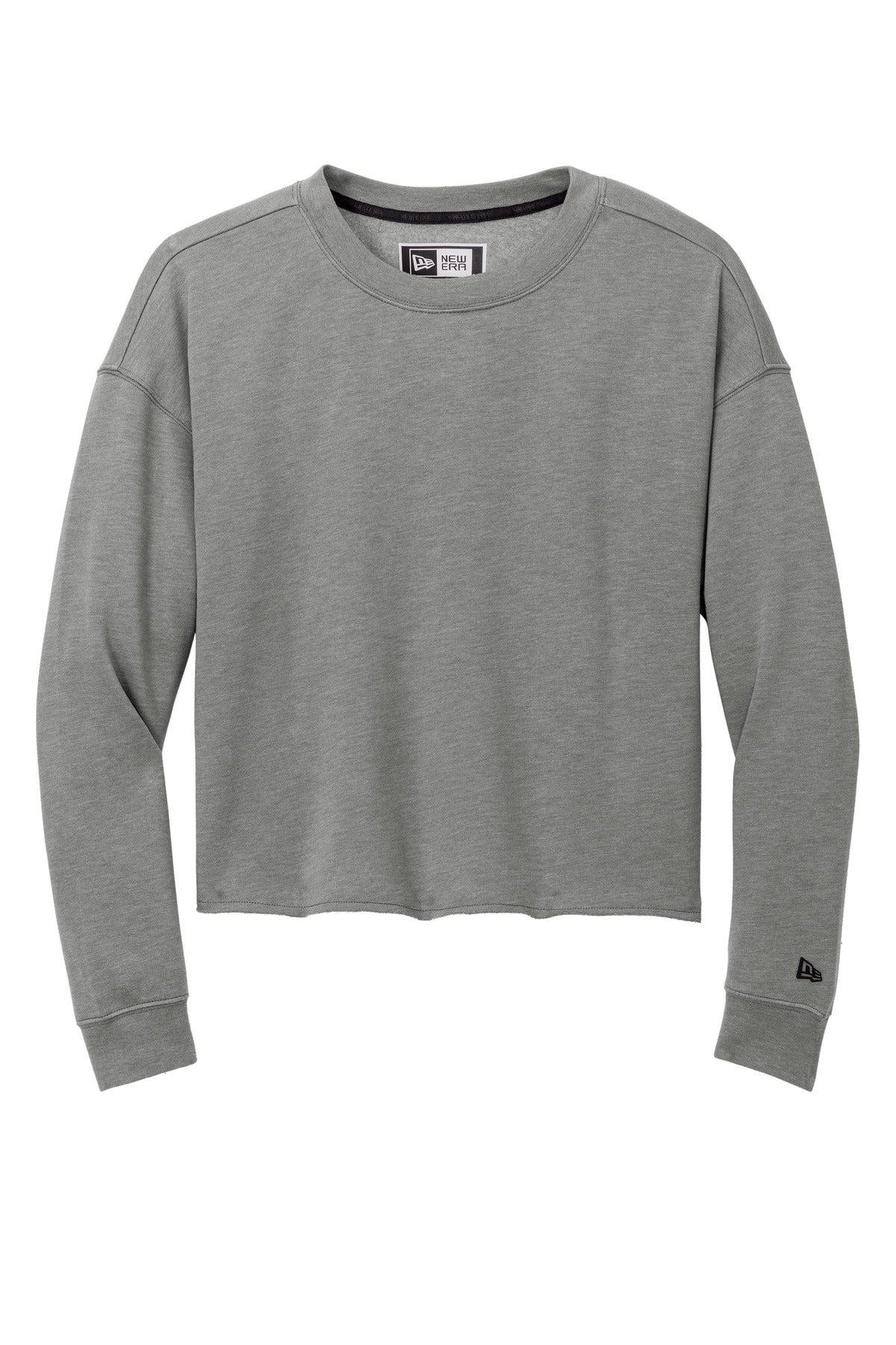 New Era Women's Tri-Blend Fleece Crop Crew LNEA514