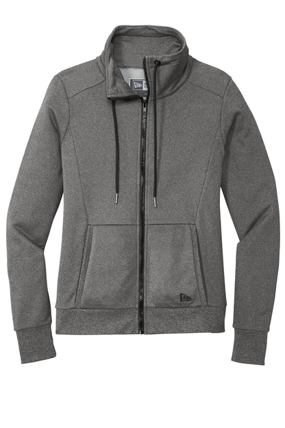 New Era Women's Performance Terry Full-Zip Cowl LNEA530