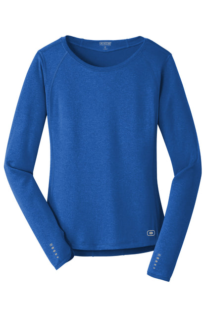 OGIO Women's Long Sleeve Pulse Crew. LOE321