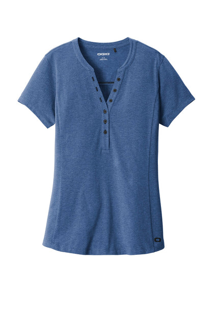 OGIO Women's Tread Henley. LOG136
