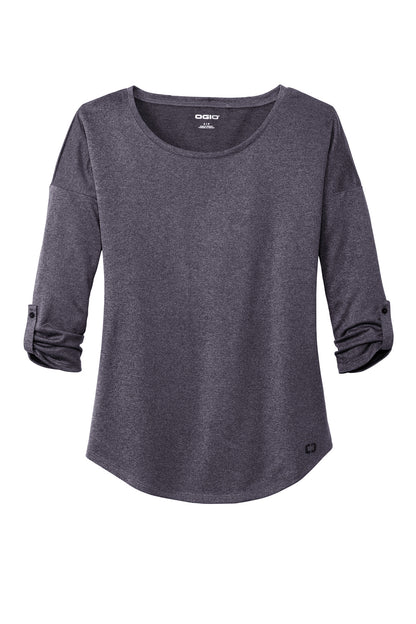 OGIO Women's Gravitate Scoop 3/4-Sleeve . LOG141