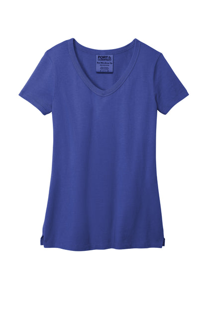 Port & Company Women's Beach Wash Garment-Dyed V-Neck Tee LPC099V