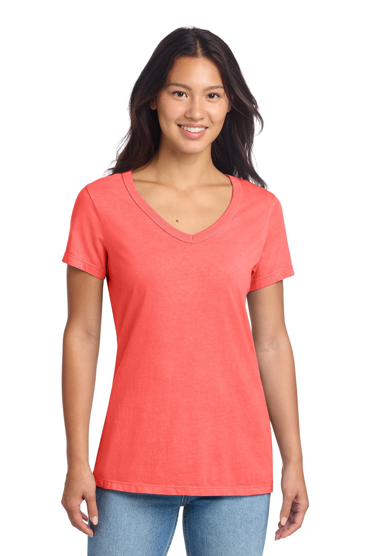 SanMar LPC099V_poppy_model_frontpsb.jpg