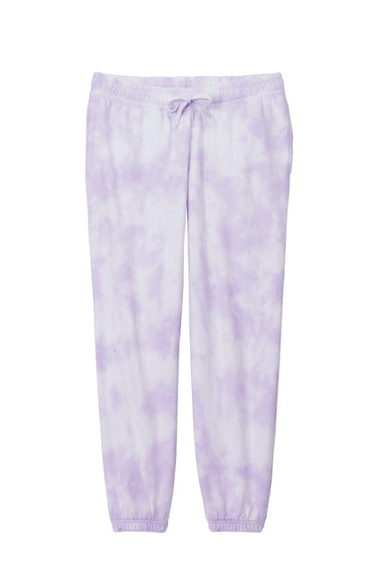 Port & Co Women's Beach Wash Cloud Tie-Dye Sweatpant LPC140P