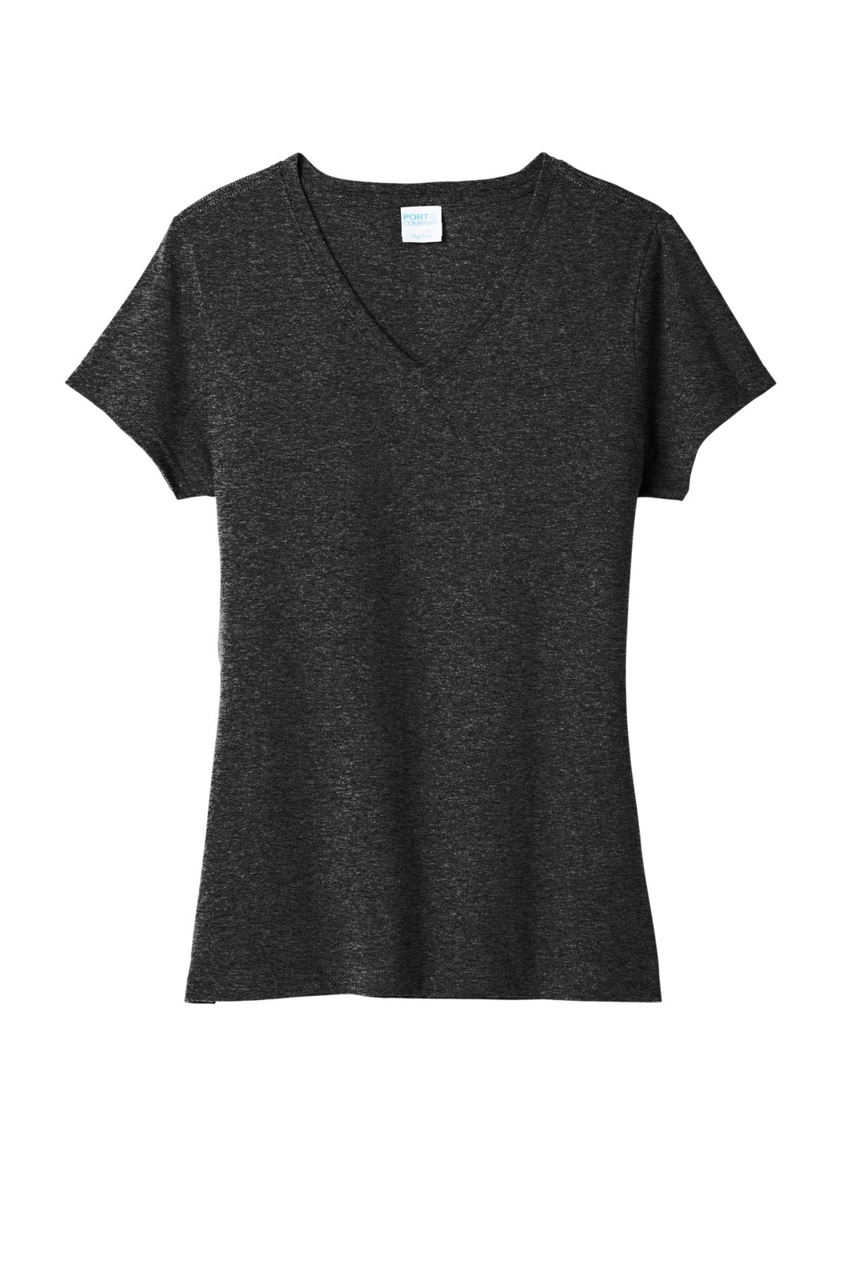 Port & Co Women's Tri-Blend V-Neck Tee. LPC330V