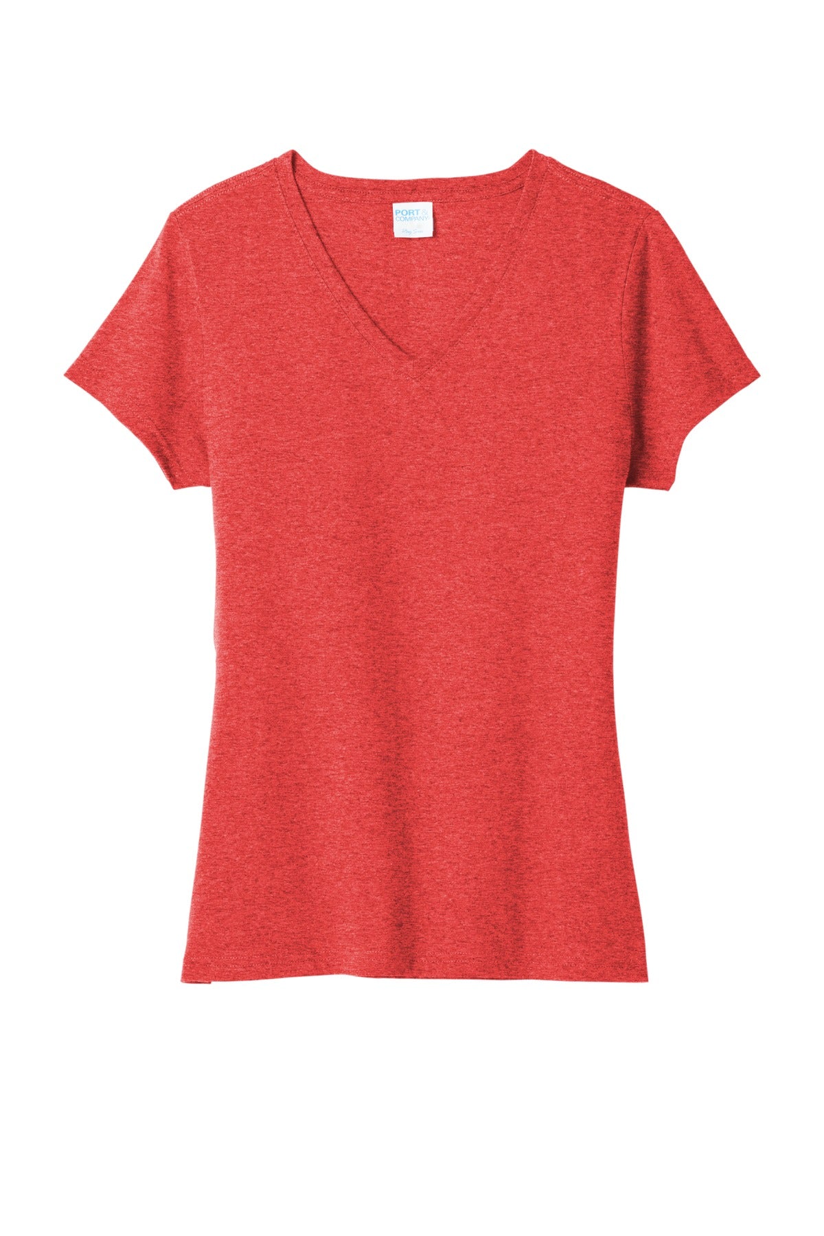 Port & Co Women's Tri-Blend V-Neck Tee. LPC330V