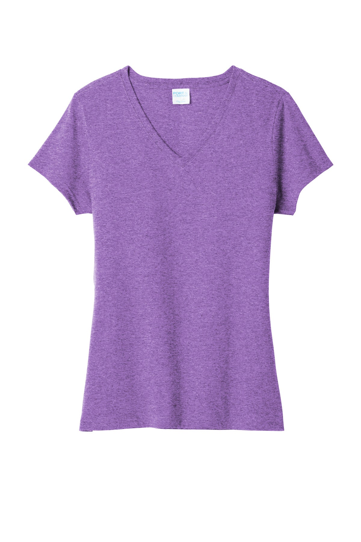 Port & Co Women's Tri-Blend V-Neck Tee. LPC330V