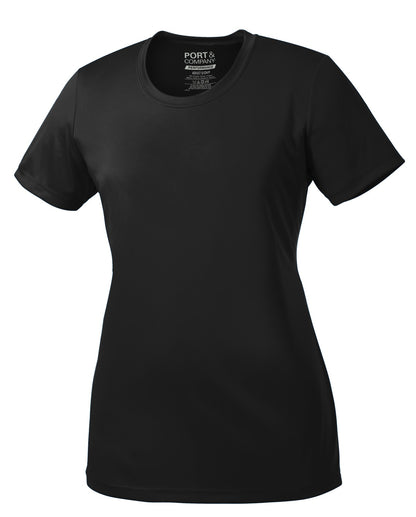 Port & Co Women's Performance Tee. LPC380