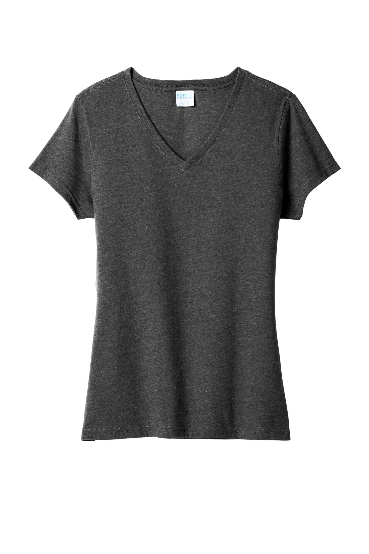 Port & Co Women's Fan Favorite Blend V-Neck Tee. LPC455V