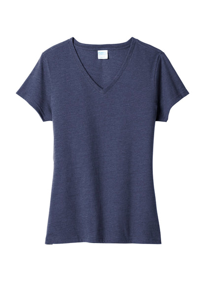 Port & Co Women's Fan Favorite Blend V-Neck Tee. LPC455V