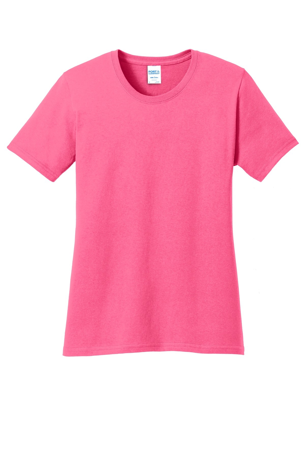 Port & Co Women's Core Cotton Tee. LPC54