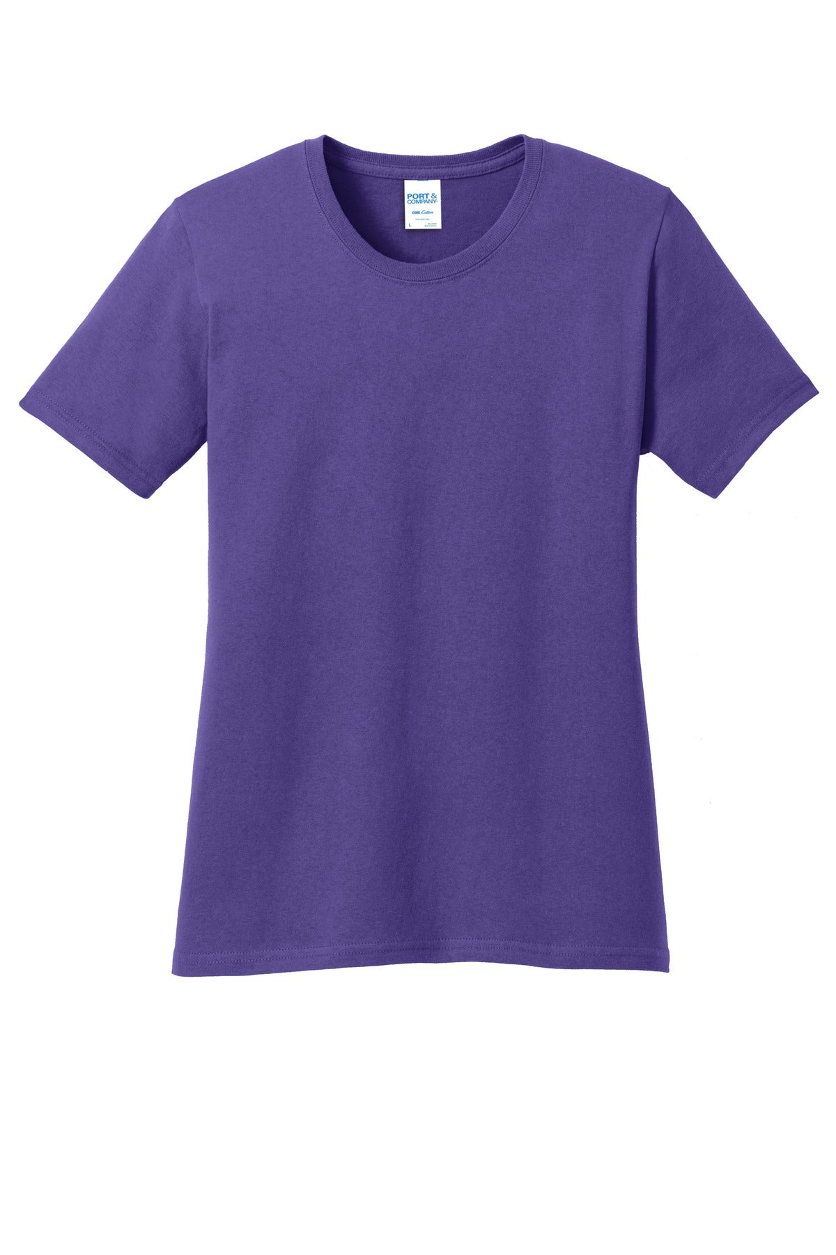Port & Co Women's Core Cotton Tee. LPC54