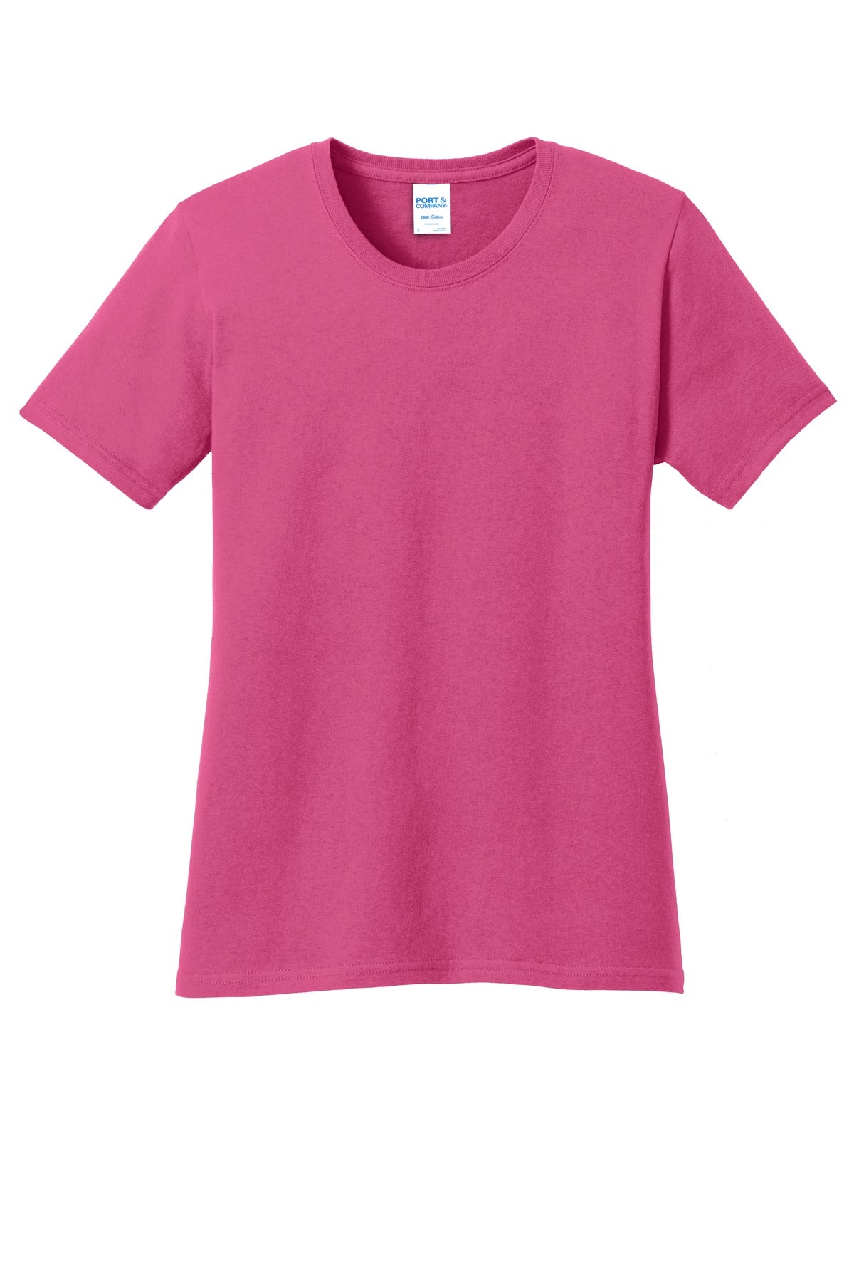 Port & Co Women's Core Cotton Tee. LPC54
