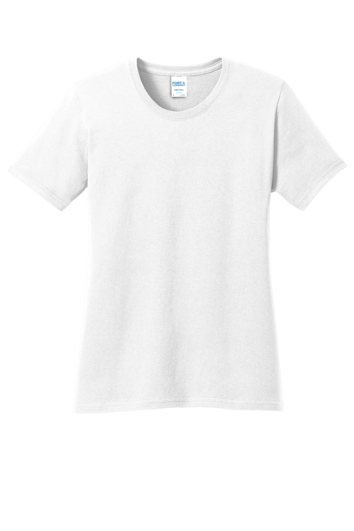 Port & Co Women's Core Cotton Tee. LPC54