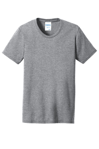 Port & Co Women's Core Blend Tee. LPC55