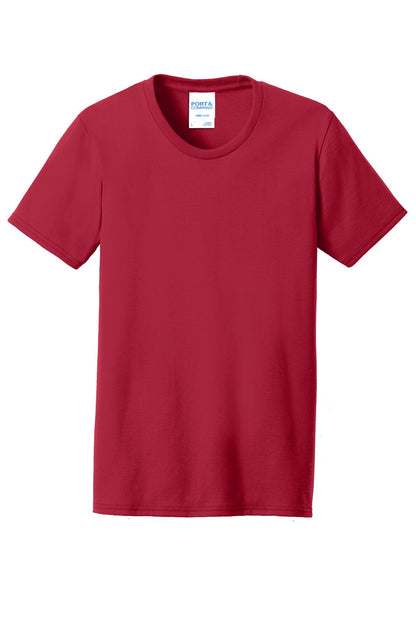 Port & Co Women's Core Blend Tee. LPC55