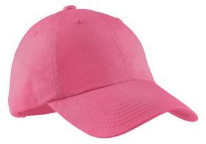 Black Port Authority Women's Garment-Washed Cap. LPWU