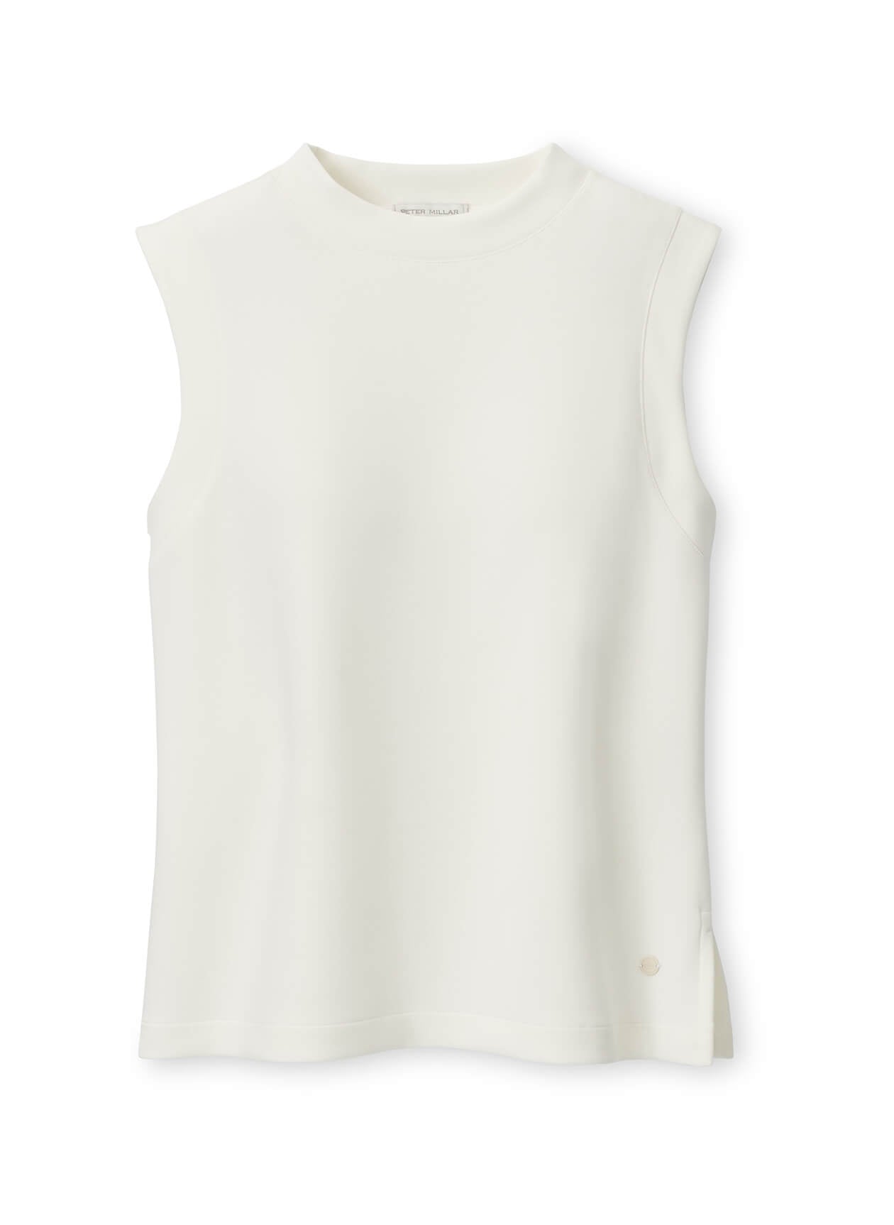 Peter Millar Women's Flora Knit Mock Neck Tank - Soft White - XS