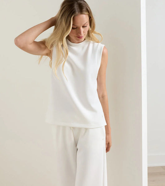 Peter Millar Women's Flora Knit Mock Neck Tank