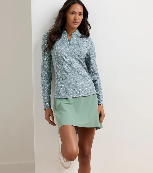 Peter Millar Women's Shadebreak On The Green Lightweight Sun Shirt