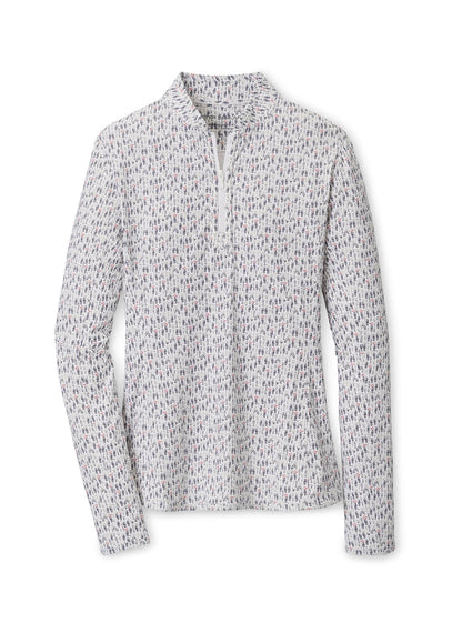 Peter Millar Women's Shadebreak Poppies In Play Lightweight Sun Shirt - Multi - XS