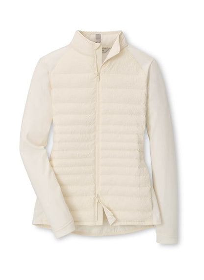 Peter Millar Women's Merge Seersucker Hybrid Jacket - Ivory - XS