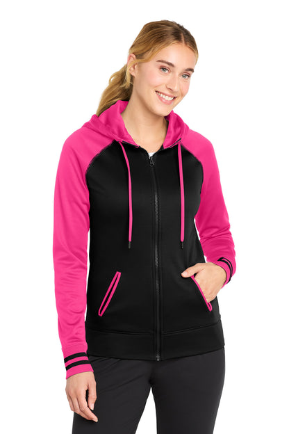 SanMar LST236_blackneonpink_model_front.jpg