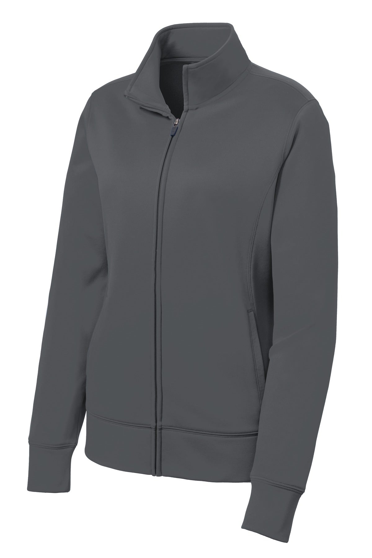 Sport-Tek Women's Sport-Wick Fleece Full-Zip Jacket. LST241