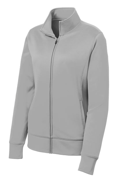 Sport-Tek Women's Sport-Wick Fleece Full-Zip Jacket. LST241