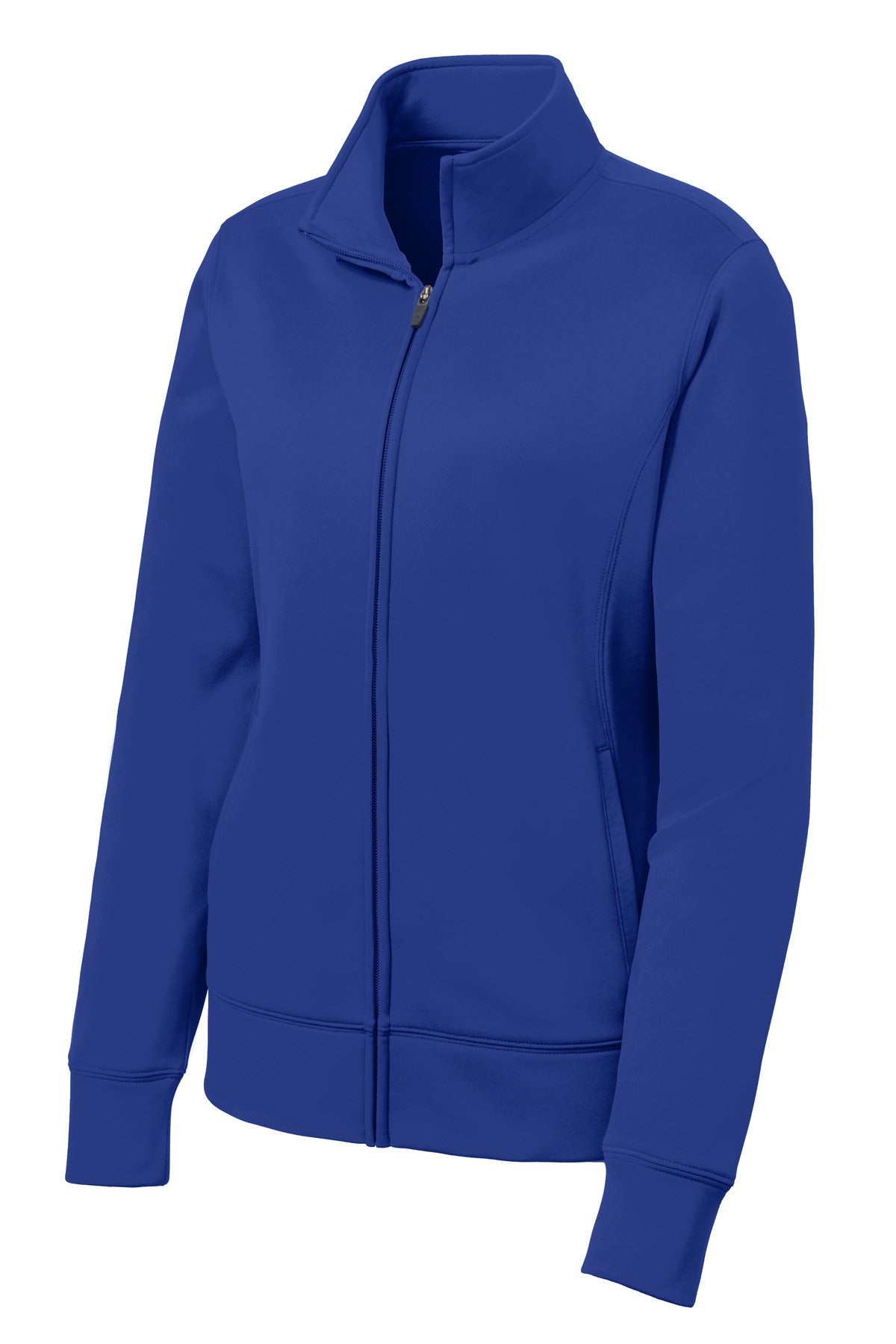 Sport-Tek Women's Sport-Wick Fleece Full-Zip Jacket. LST241