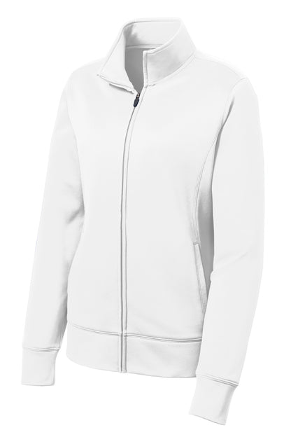 Sport-Tek Women's Sport-Wick Fleece Full-Zip Jacket. LST241