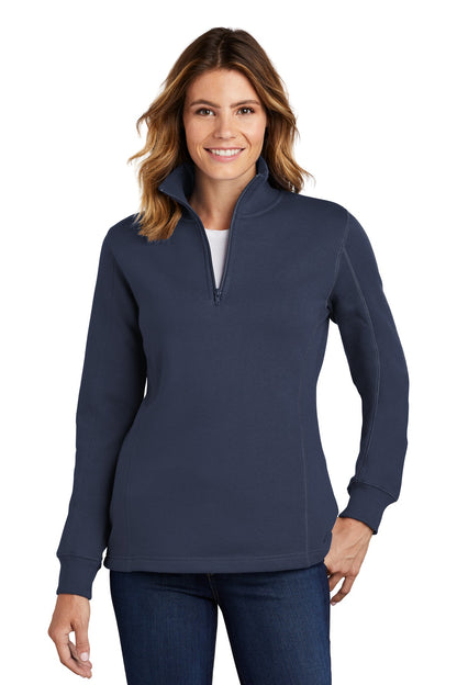 Sport-Tek Women's 1/4-Zip Sweatshirt. LST253