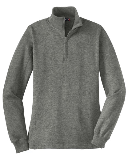 Sport-Tek Women's 1/4-Zip Sweatshirt. LST253
