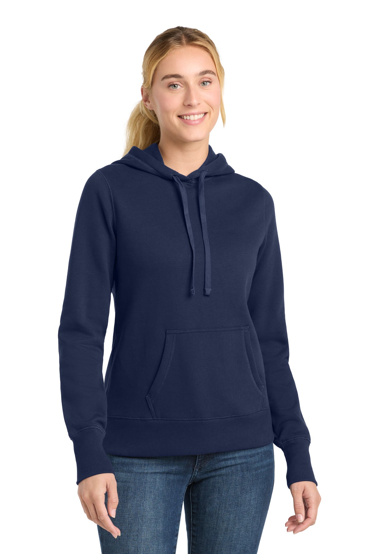 Sport-Tek Women's Pullover Hooded Sweatshirt. LST254