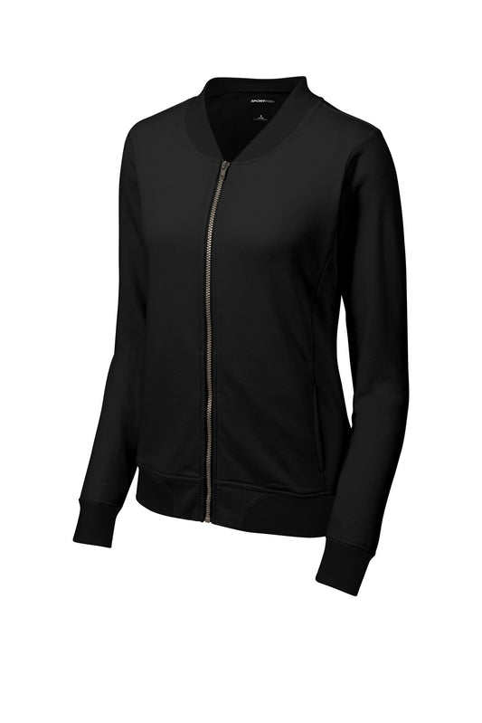 Sport-Tek Women's Lightweight French Terry Bomber LST274