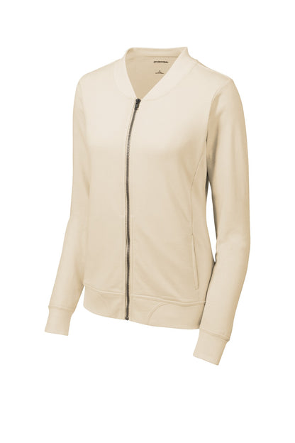 Sport-Tek Women's Lightweight French Terry Bomber LST274