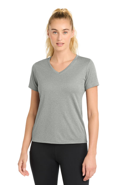 Sport-Tek Women's PosiCharge RacerMesh V-Neck Tee. LST340