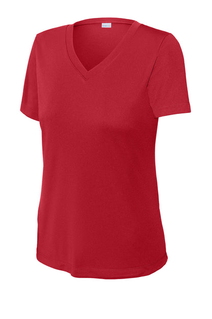 Sport-Tek Women's PosiCharge Competitor V-Neck Tee. LST353