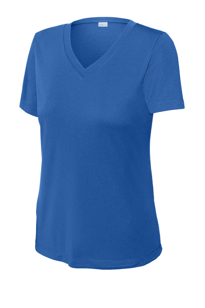 Sport-Tek Women's PosiCharge Competitor V-Neck Tee. LST353