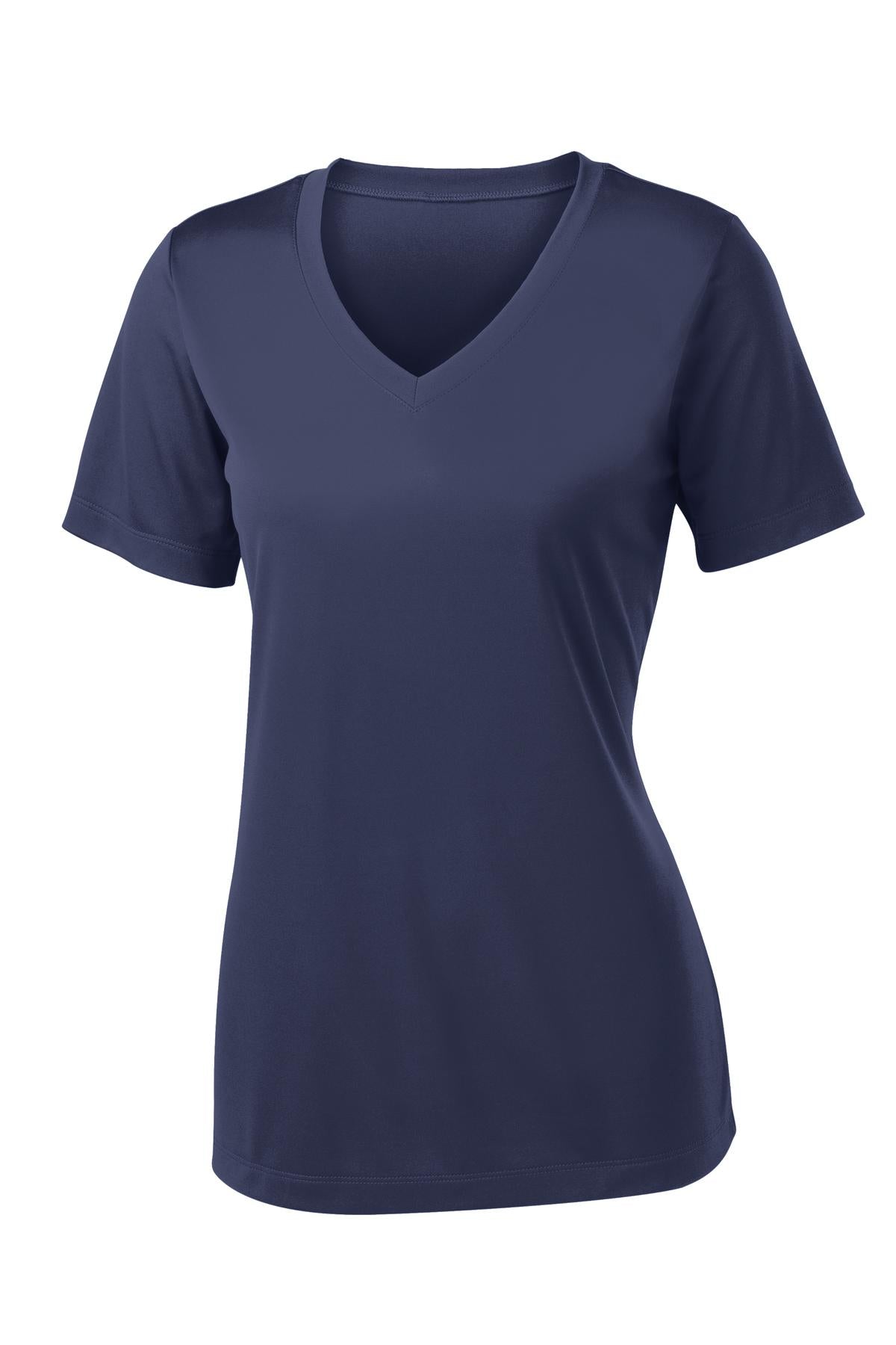 Sport-Tek Women's PosiCharge Competitor V-Neck Tee. LST353