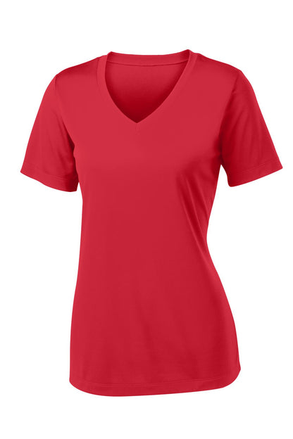 Sport-Tek Women's PosiCharge Competitor V-Neck Tee. LST353